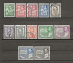 SOMALILAND 1938 SG 93/104 USED Cat £475