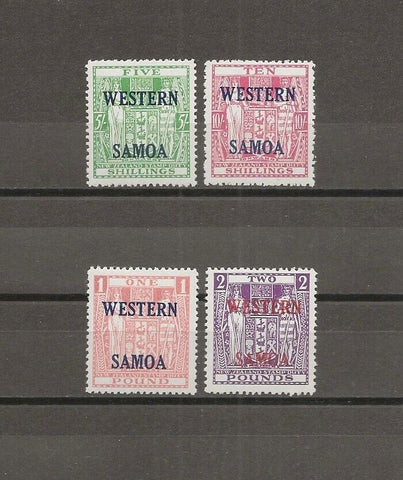 WESTERN SAMOA 1935 SG 232/5 MNH Cat £90