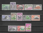 BRITISH SOLOMON ISLANDS 1939/51 SG 60/72 USED CAT £60