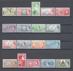 BERMUDA 1953/62 SG 135/50 MNH Cat £130