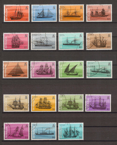 BERMUDA 1986/90 SG 507a/23a USED Cat £70