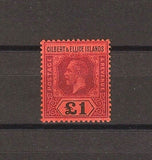 GILBERT & ELLICE ISLANDS 1912/24 SG 24 MNH Cat £550