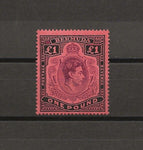 BERMUDA 1938/53 SG 121cf MLH Cat £2000. CERT