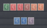 GREAT BRITAIN 1941-42 SG 485/90 + Varieties MNH Cat £51.50