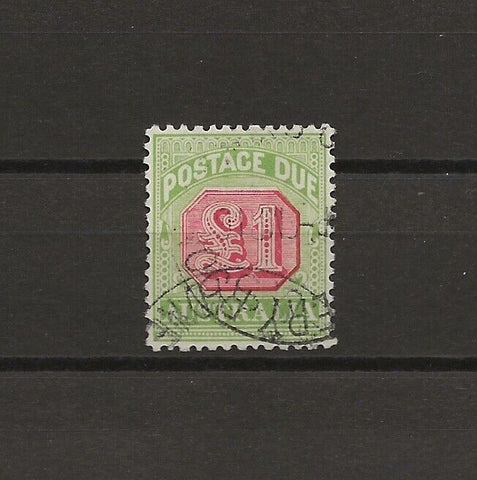 AUSTRALIA 1909/10 SG D73 USED Cat £300