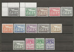 TURKS & CAICOS ISLANDS 1938/45 SG 194/205 MNH Cat £130