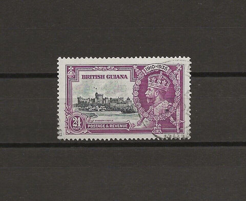 BRITISH GUIANA 1935 SG 304h USED Cat £550