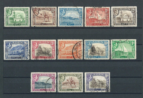 ADEN 1939/48 SG 16/27 USED Cat £45