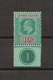 CAYMAN ISLANDS 1907 SG 34 MINT Cat £180