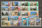 GIBRALTAR 1971 SG 255/86 MNH Cat £24