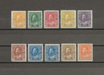 CANADA 1922/31 SG 246/55 MNH Cat £130