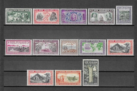 NEW ZEALAND 1940 SG 613/25 MNH Cat £75