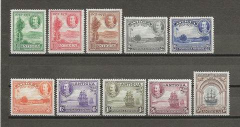 ANTIGUA 1932 SG 81/90 MINT Cat £225