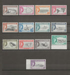 ASCENSION 1956 SG 57/69 MNH Cat £140