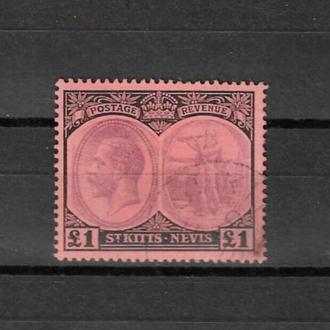 ST KITTS & NEVIS 1920/22 SG 36 USED £375