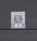 CAYMAN ISLANDS 1907 SG 15 MINT Cat £60