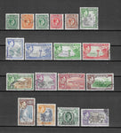 JAMAICA 1938/52 SG 121/133a USED Cat £150