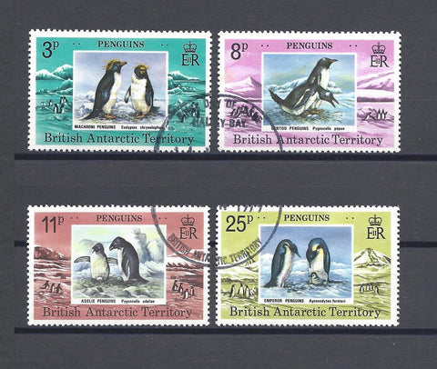 BRITISH ANTARCTIC TERRITORY 1979 SG 89/92 USED Cat £19