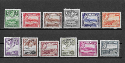 ANTIGUA 1938/51 SG 98/109 MINT Cat £130