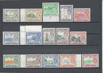 ST CHRISTOPHER NEVIS/ANGUILLA 1953/64 SG 106a/18 MNH Cat £95