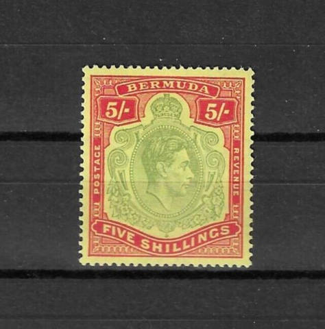 BERMUDA 1938/53 SG 118e MINT £50