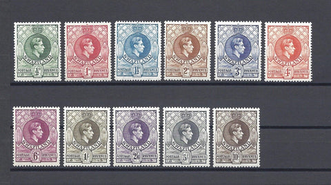 SWAZILAND 1938/54 SG 28/38a MNH Cat £95