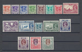 BURMA 1938/40 SG 18b/33 MNH Cat £250