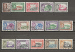 DOMINICA 1938/47 SG 99/109a USED Cat £65