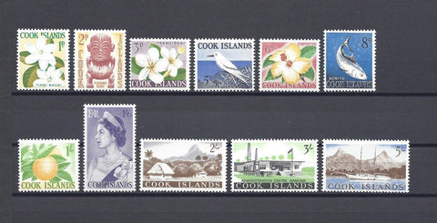 COOK ISLANDS 1963 SG 163/73 MNH Cat £40