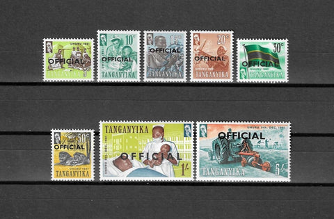 TANGANYIKA 1961 SG 01/8 MNH