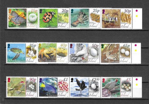 ASCENSION 2008 SG 987/98 MNH CAT £50