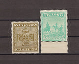 AUSTRALIA/VICTORIA 1900 SG 374/5 MINT Cat £425