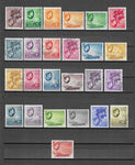 SEYCHELLES 1938/49 SG 135/49 USED Cat £225