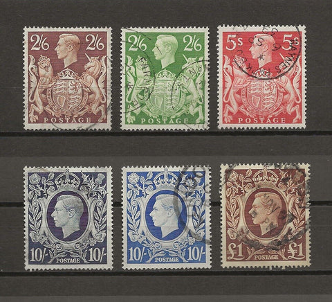 GREAT BRITAIN 1939-48 SG 476/8C USED Cat £60