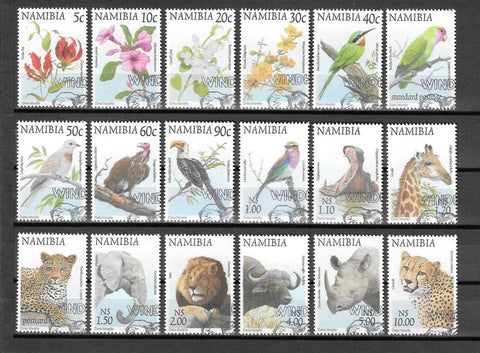 NAMIBIA 1997 SG 749/66 USED Cat £9