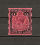 BERMUDA 1918/22 SG 55 MINT Cat £250