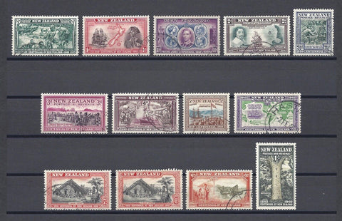 NEW ZEALAND 1940 SG 613/25 USED Cat £20