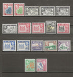 FIJI 1938/55 SG 249/66b MINT Cat £425