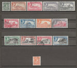 GIBRALTAR 1938/51 SG 121/31 USED Cat £100