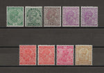 INDIA 1932/36 SG 232/9 MINT Cat £95