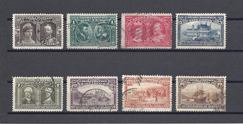 CANADA 1908 SG 188/95 USED Cat £375