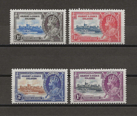 GILBERT & ELLICE ISLANDS 1935 SG 36/39 MNH Cat £32