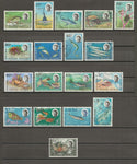 BRITISH INDIAN OCEAN TERRITORY 1968/70 SG 16/30 USED Cat £50