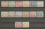 NAURU 1924/28 SG 26a/39a USED Cat £475