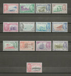 CAYMAN ISLANDS 1950 SG 135/47 MINT Cat £85