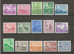 MAURITIUS 1950 SG 276/90 USED Cat £90