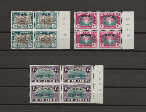 SOUTH WEST AFRICA 1939 SG 111/3 MNH Cat £130