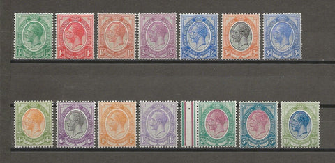 SOUTH AFRICA 1913/24 SG 3/16 MINT Cat £417.50