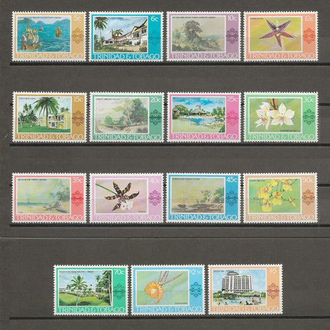 TRINIDAD & TOBAGO 1976/8 SG 479/95 MNH Cat £19