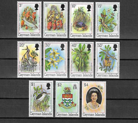 CAYMAN ISLANDS 1980/82 SG 515a/25a MNH Cat £14